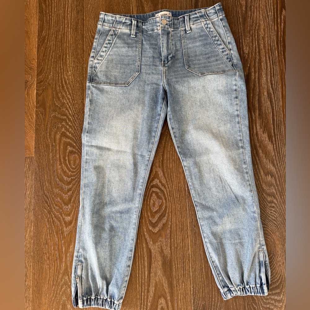 PAIGE Mayslie Denim Joggers SZ 29 - Picture 2 of 8
